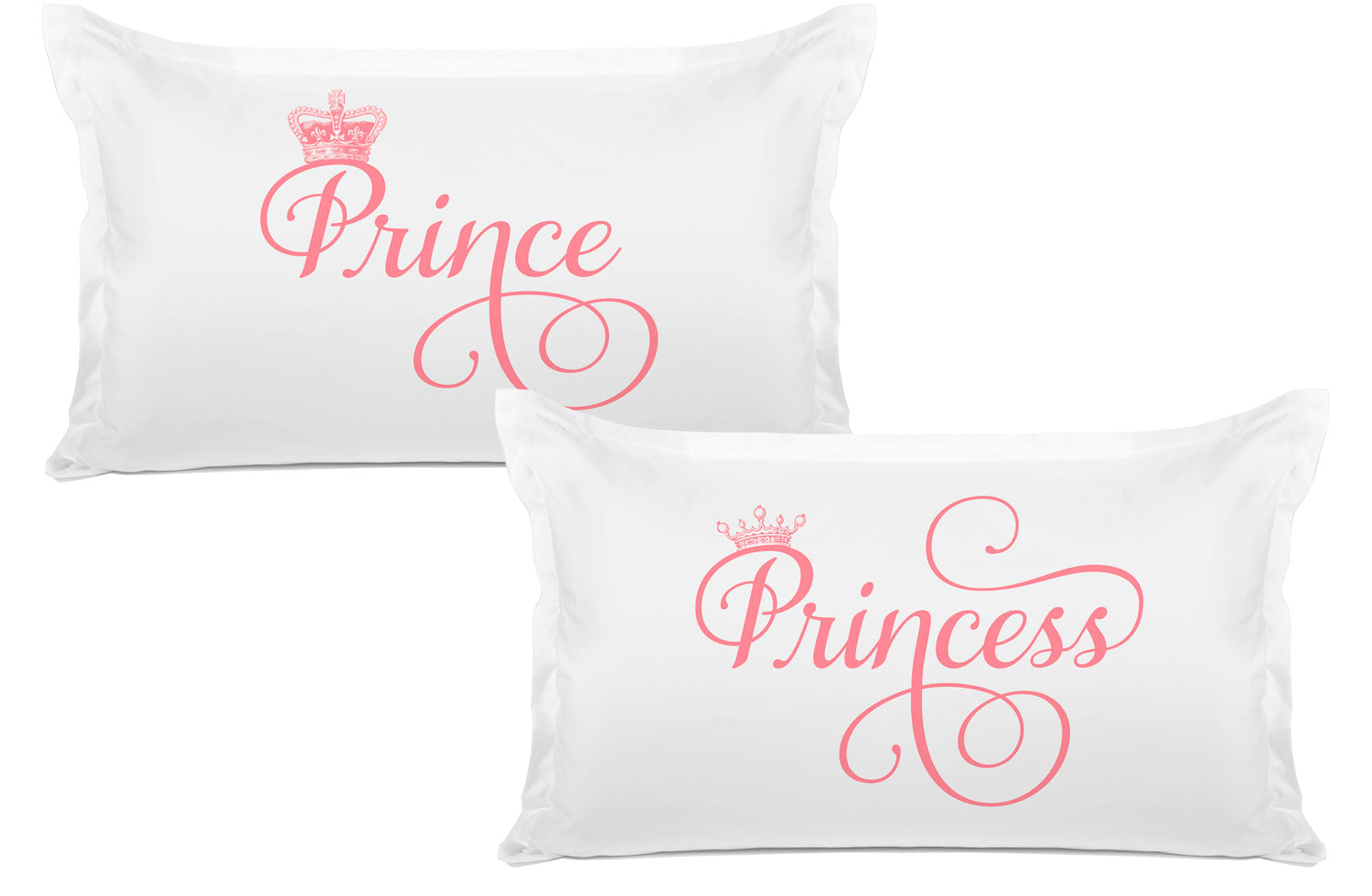 Prince, Princess - His & Hers Pillowcase Collection-Di Lewis