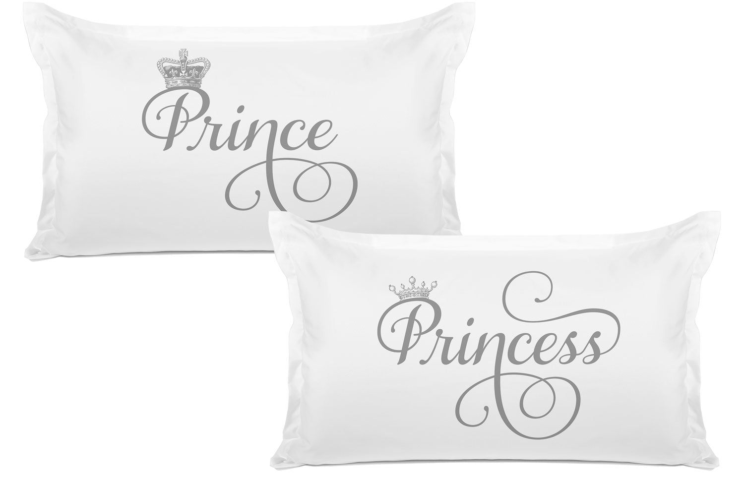 Prince, Princess - His & Hers Pillowcase Collection-Di Lewis