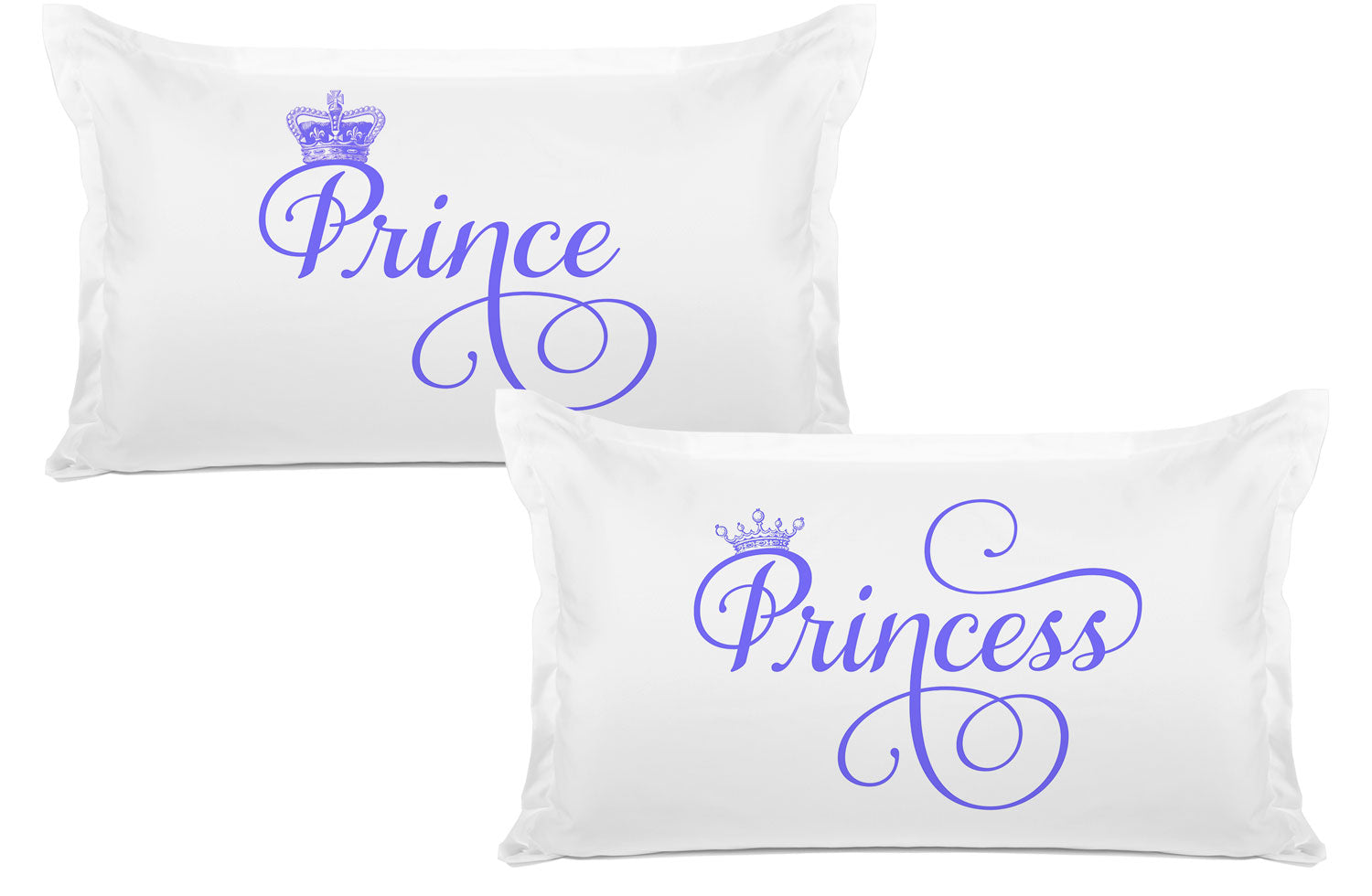 Prince, Princess - His & Hers Pillowcase Collection-Di Lewis