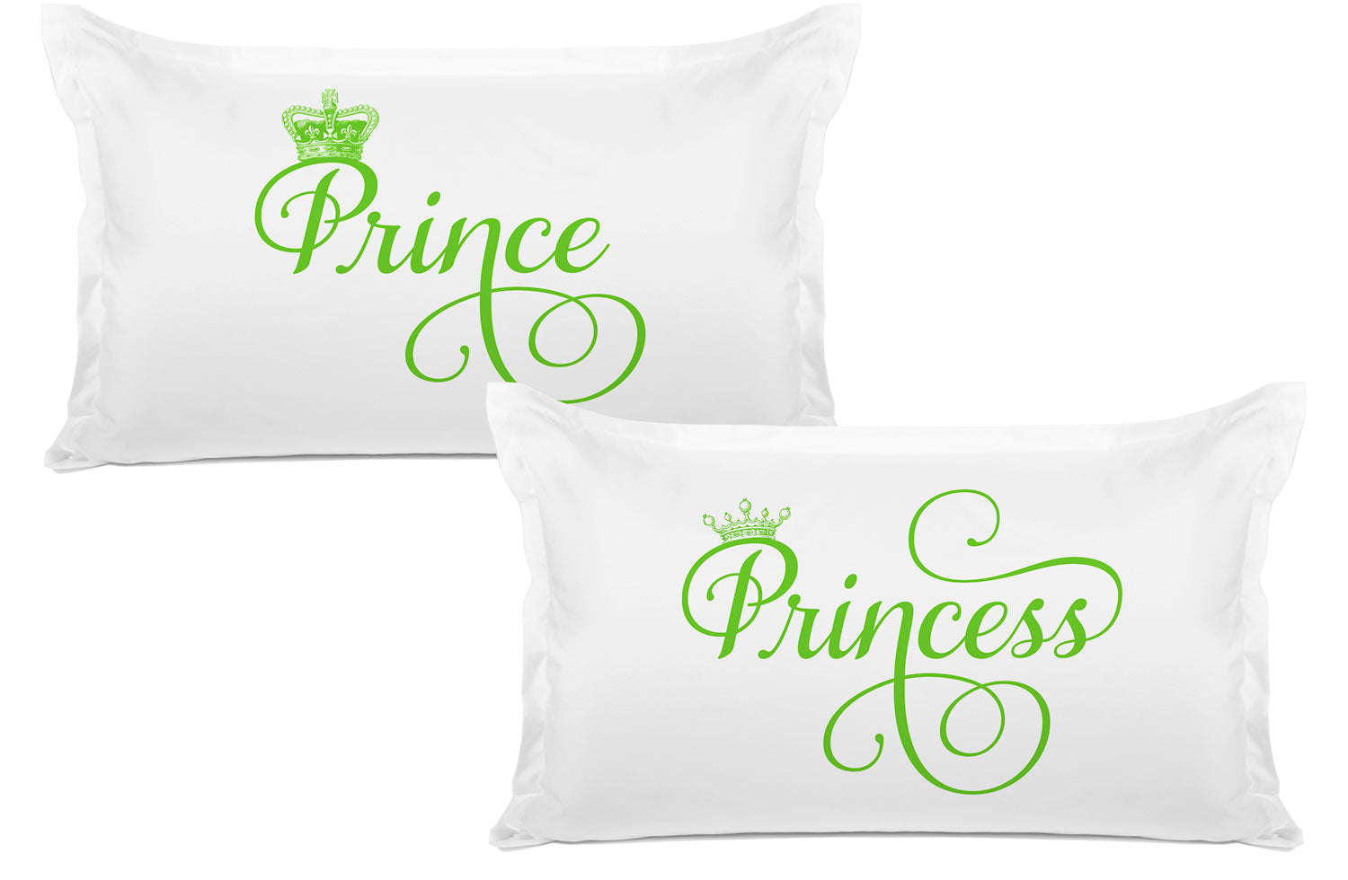 Prince, Princess - His & Hers Pillowcase Collection-Di Lewis