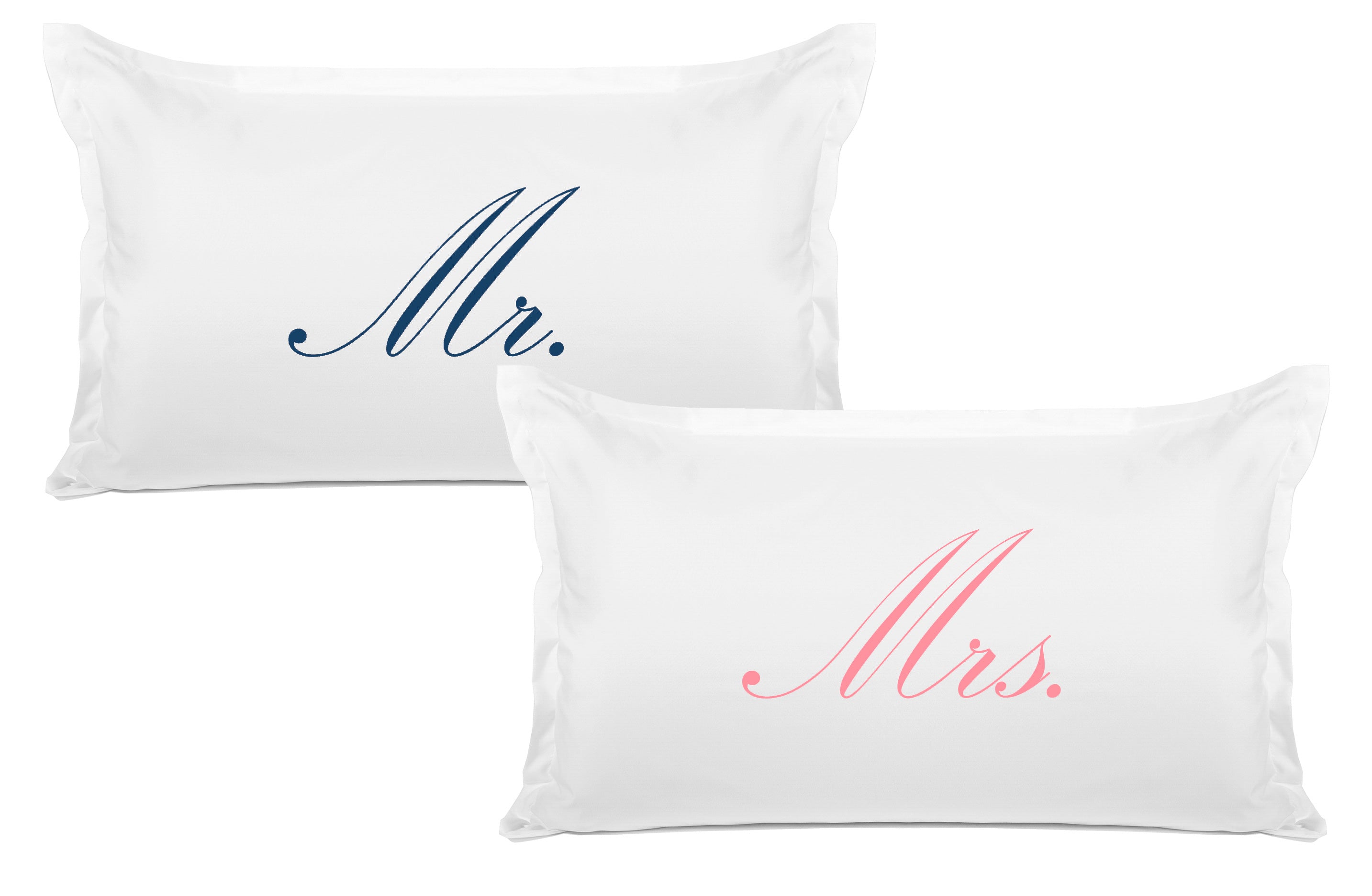 Mr., Mrs. - His & Hers Pillowcase Collection-Di Lewis