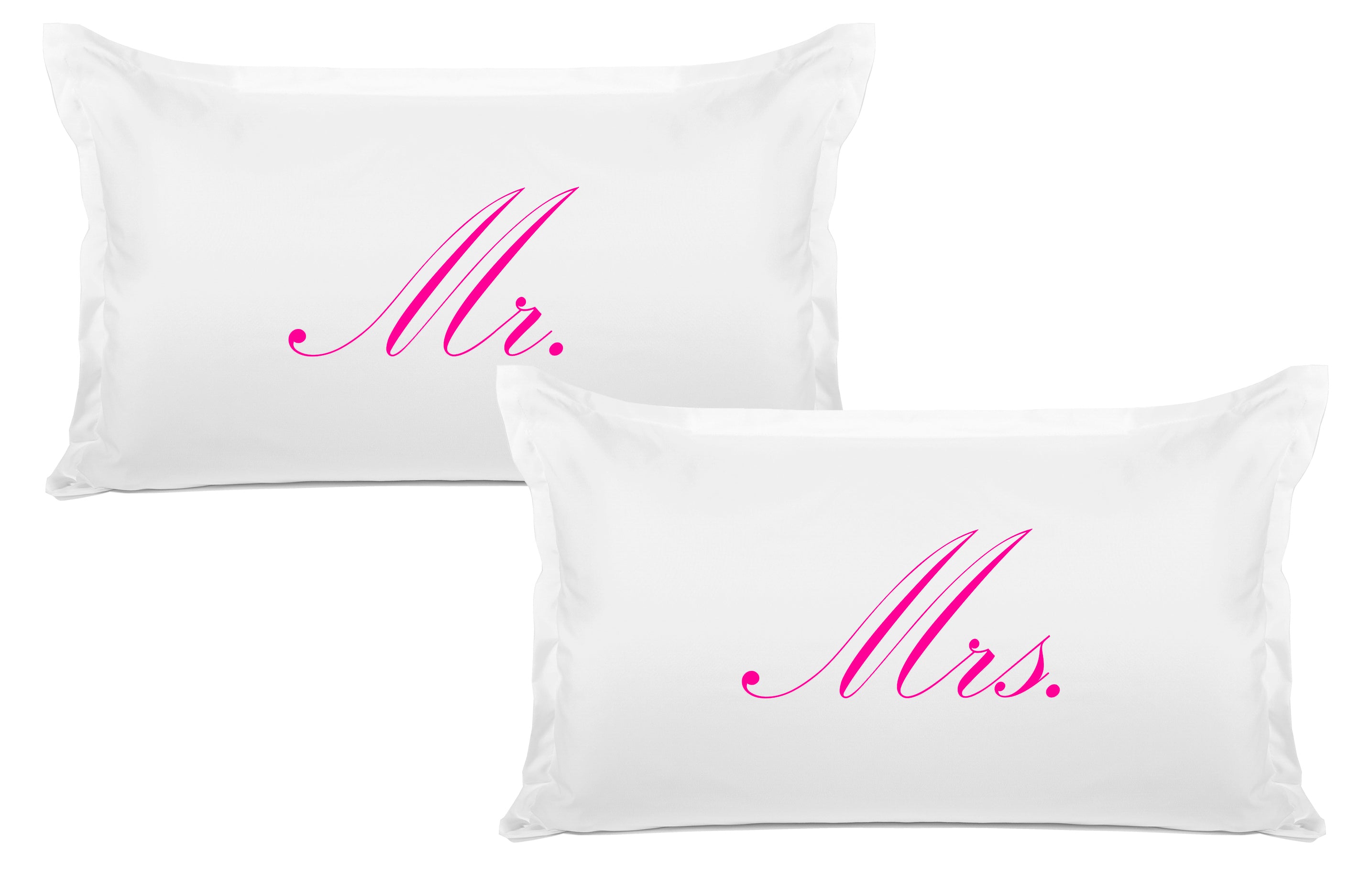 Mr., Mrs. - His & Hers Pillowcase Collection-Di Lewis