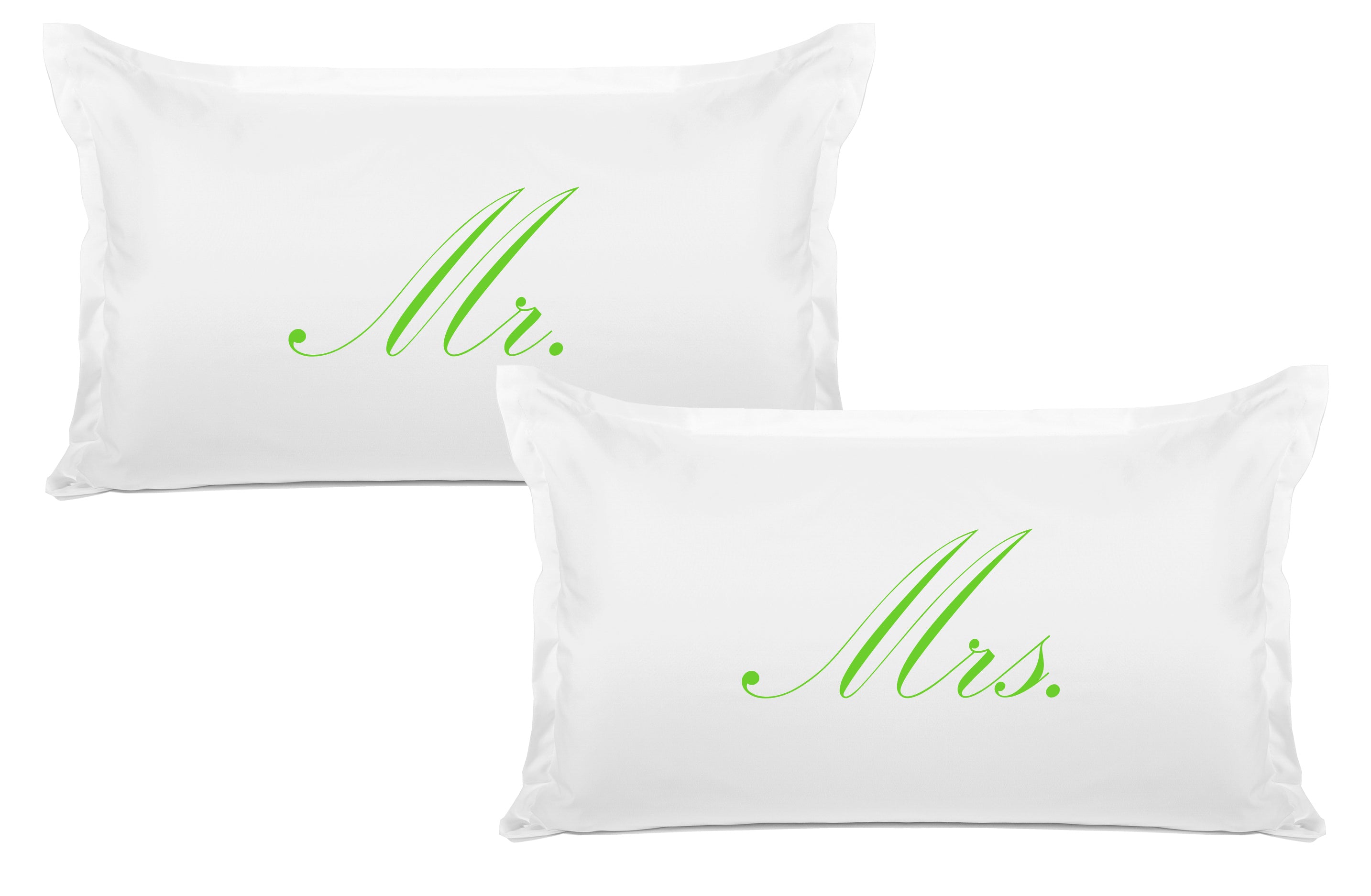 Mr., Mrs. - His & Hers Pillowcase Collection-Di Lewis