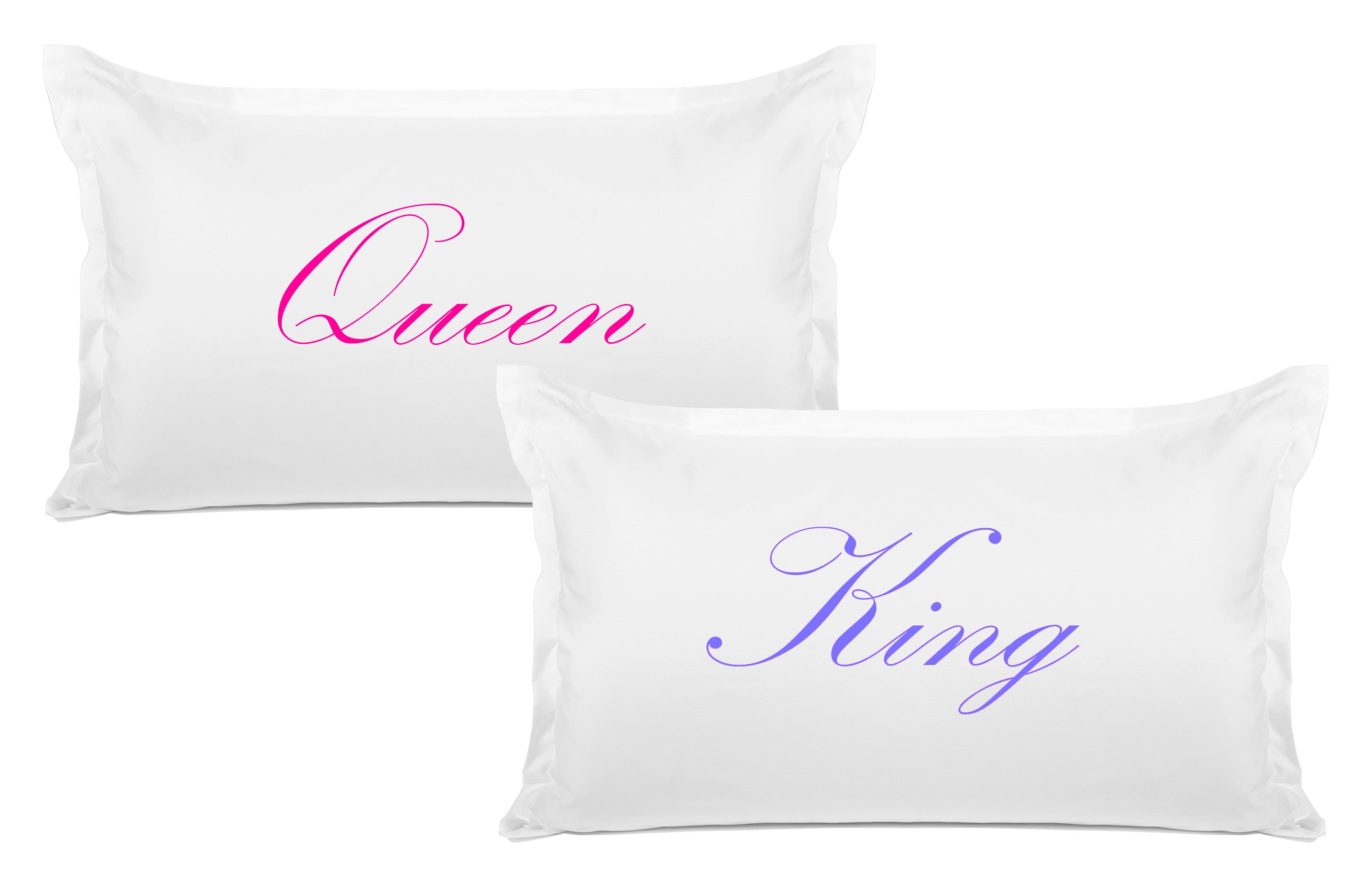 King, Queen - His & Hers Pillowcase Collection-Di Lewis