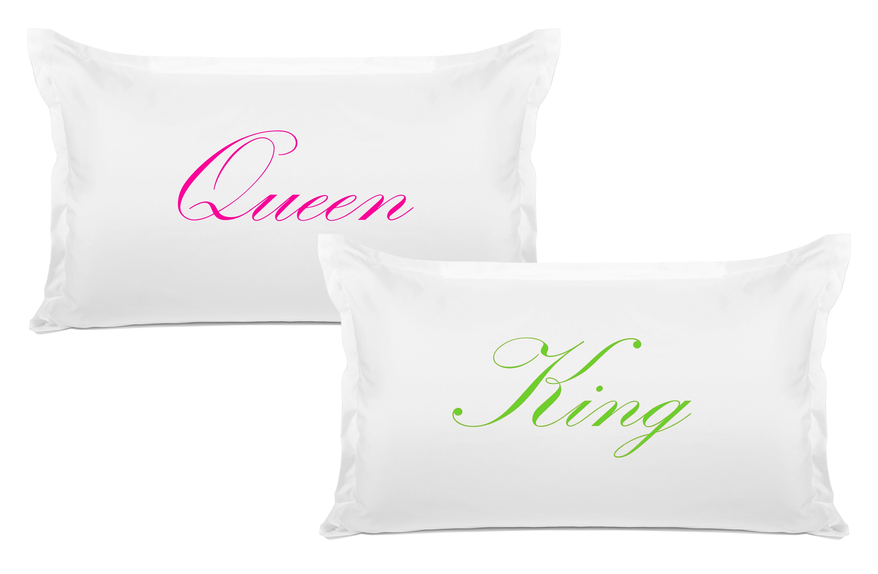 King, Queen - His & Hers Pillowcase Collection-Di Lewis