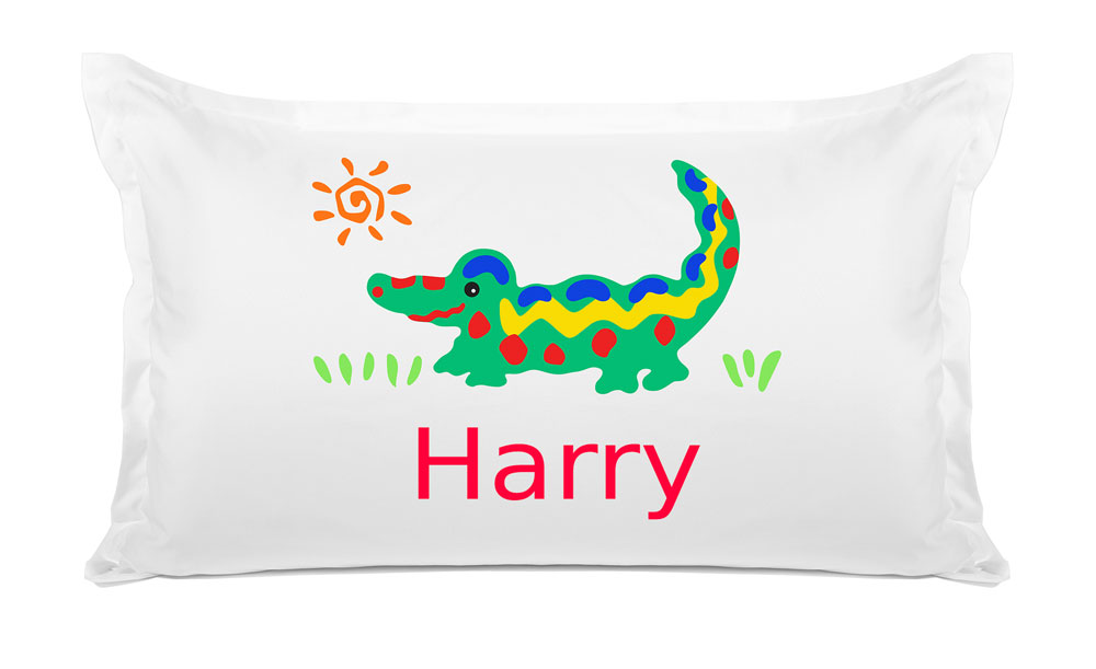 Crocodile - Personalized Kids Pillowcase Collection