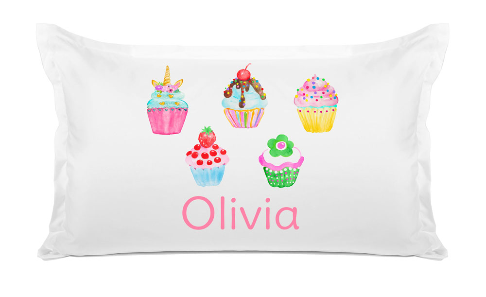 Cupcakes - Personalized Kids Pillowcase Collection