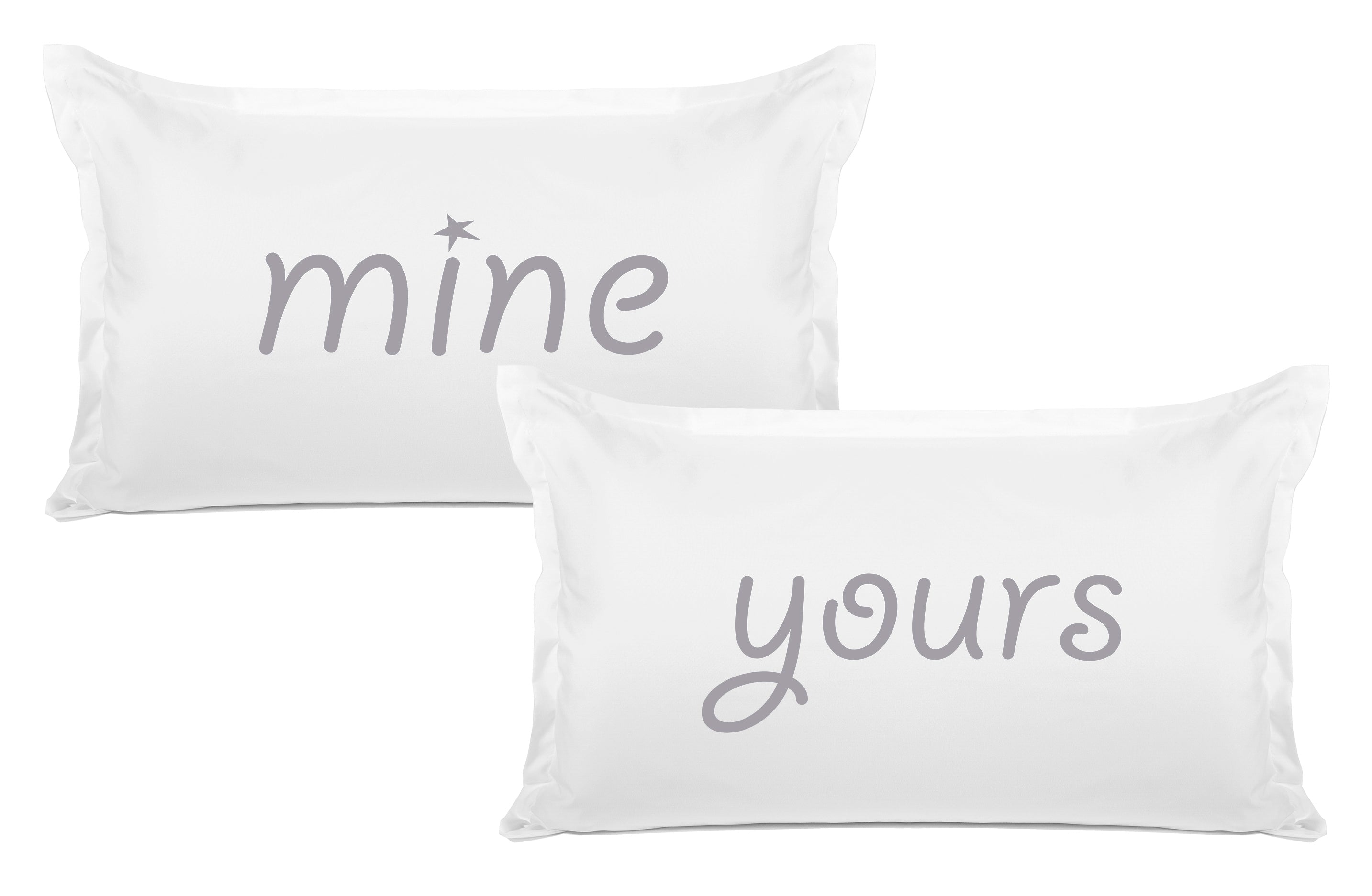 Mine, Yours - His & Hers Pillowcase Collection-Di Lewis