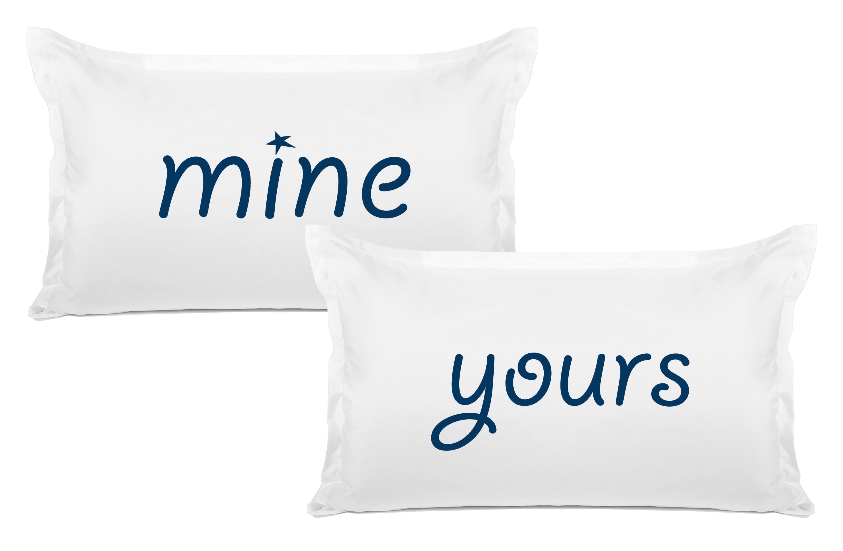 Mine, Yours - His & Hers Pillowcase Collection-Di Lewis