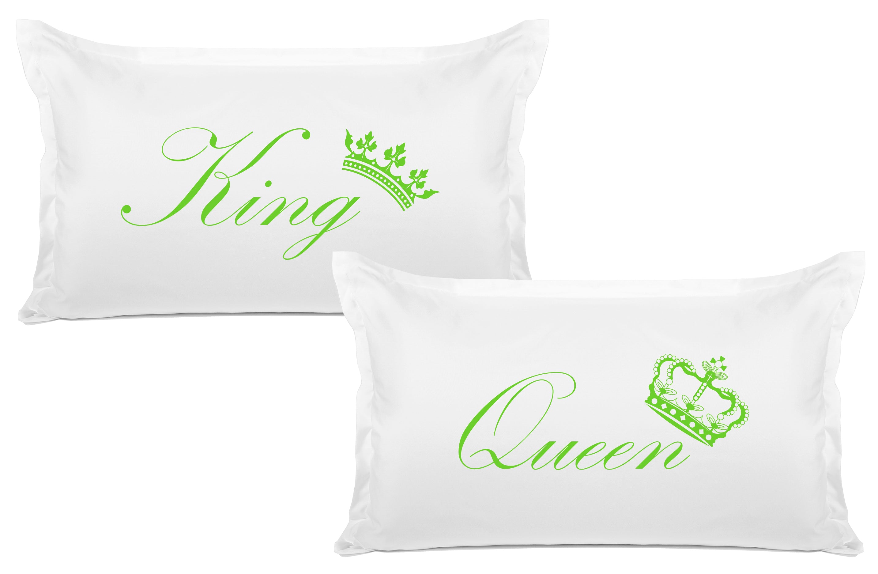 King Crown, Queen Crown - His & Hers Pillowcase Collection-Di Lewis