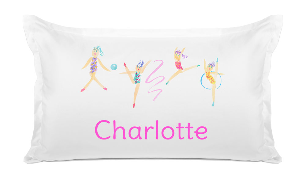 Gymnast Girls - Personalized Kids Pillowcase Collection