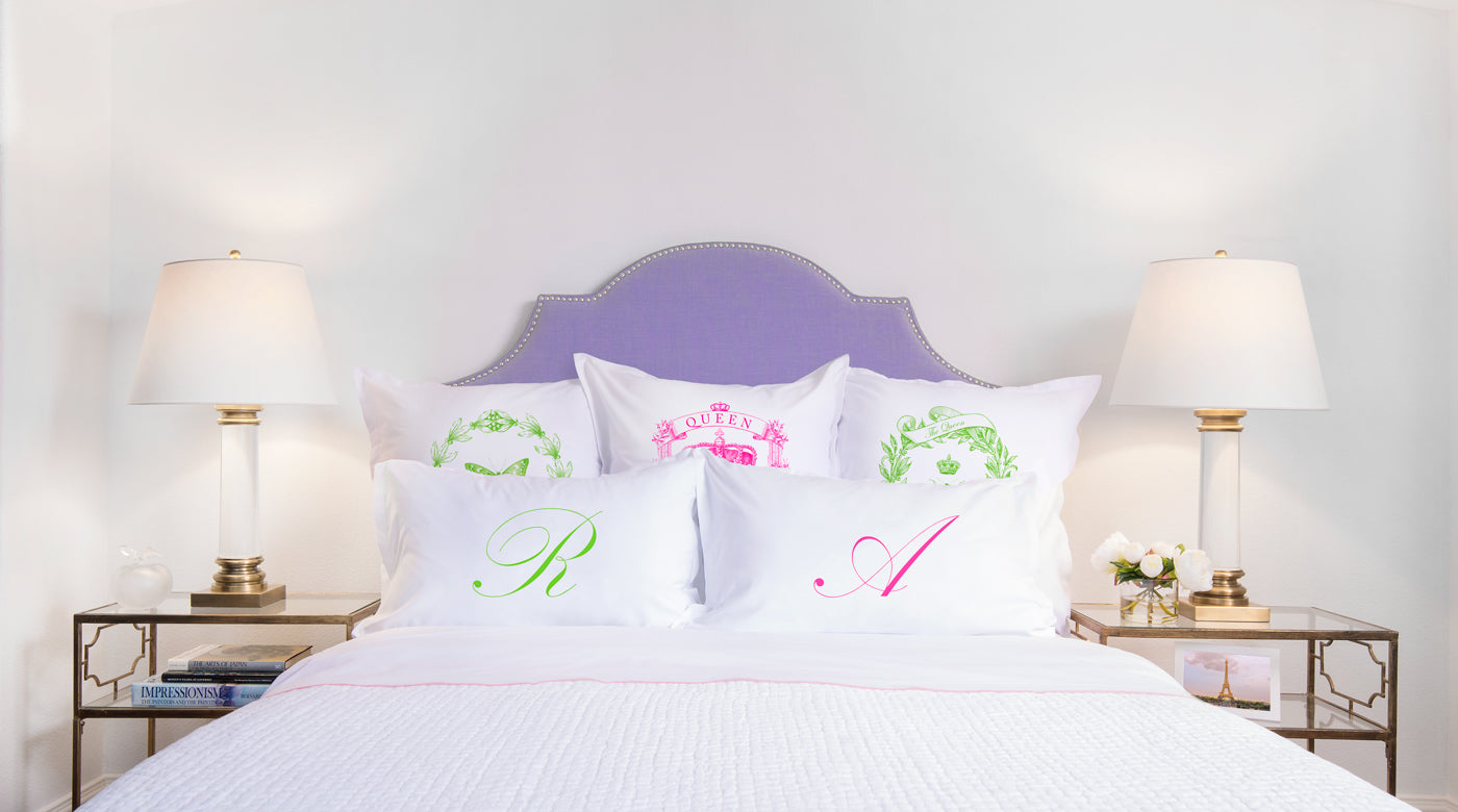 Elegant (Monogram) - Personalized Pillowcase Collection-Di Lewis