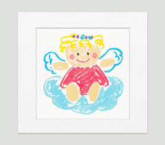 Angelina the Angel - Kids Wall Art Collection-Di Lewis