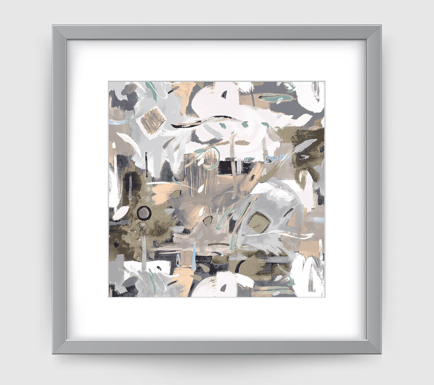 Aruba Art Print - Abstract Art Wall Decor Collection-Di Lewis