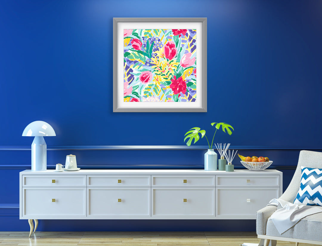 Shangri-La Art Print - Floral Art Wall Decor Collection-Di Lewis