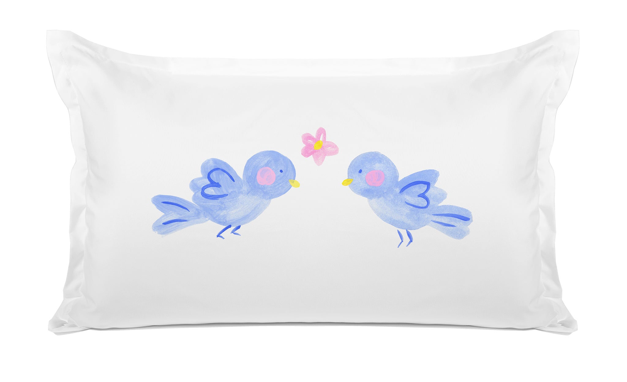 Bluebirds - Personalized Kids Pillowcase Collection