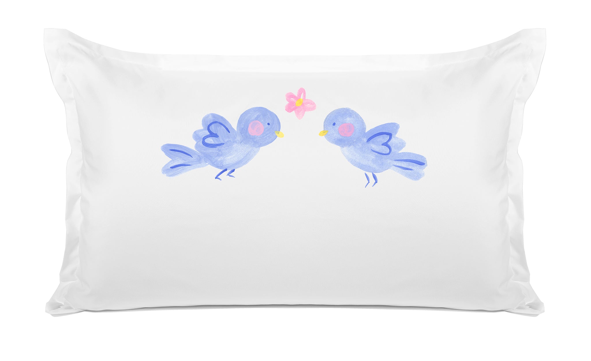Bluebirds - Personalized Kids Pillowcase Collection