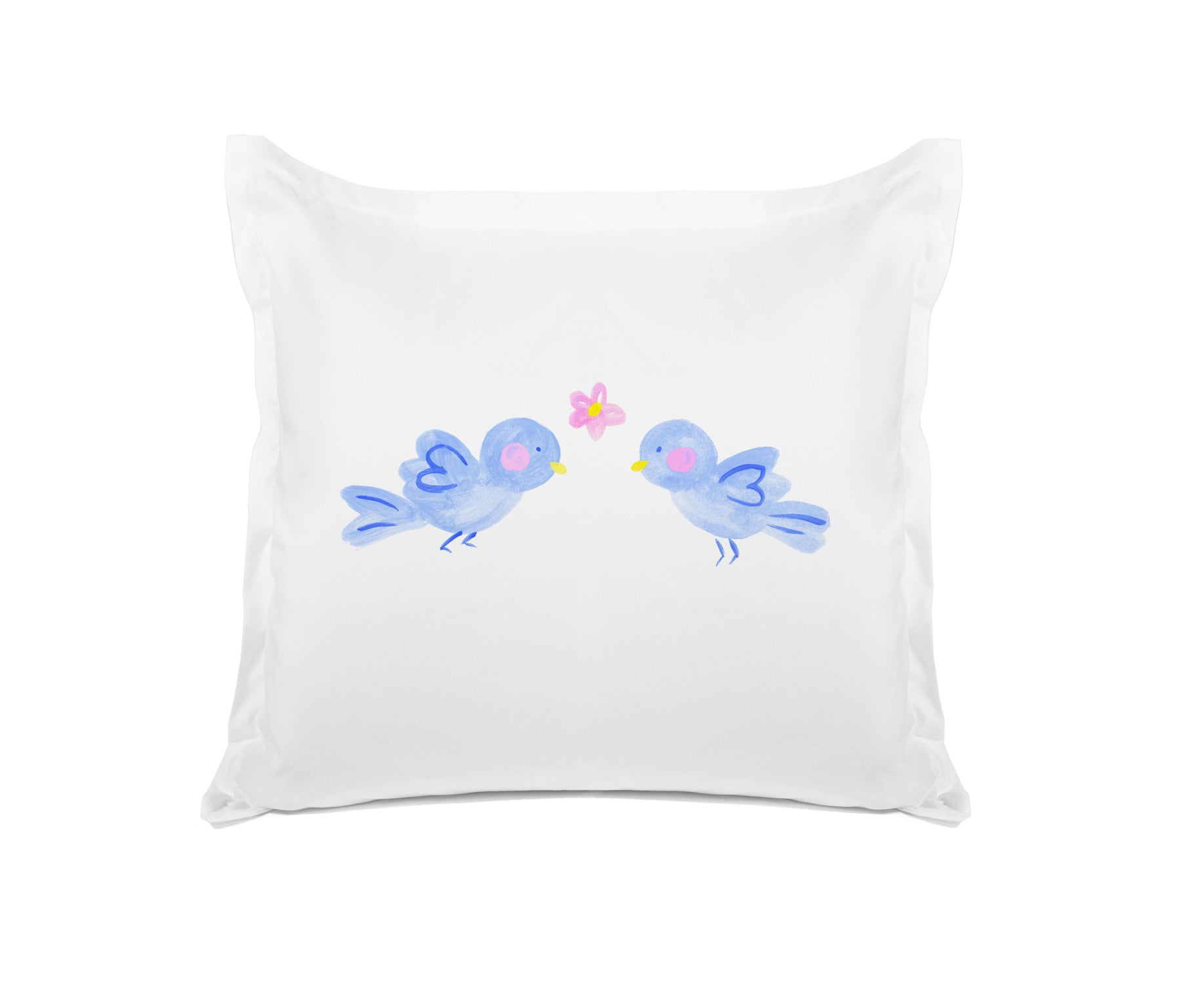 Bluebirds - Personalized Kids Pillowcase Collection