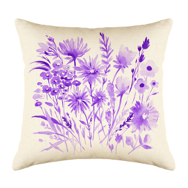 Handmade Decorative Throw Pillow Cushion & Covers - Purple Lace –  currypeepal