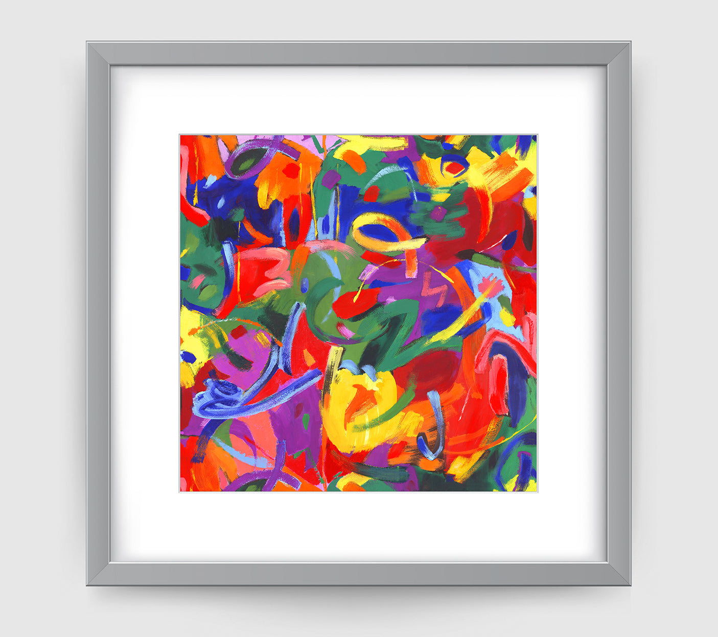 Brushstroke Art Print - Abstract Art Wall Decor Collection-Di Lewis