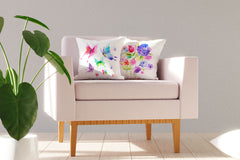 Butterfly Throw Pillow Cover - Decorative Designs Throw Pillow Cover Collection