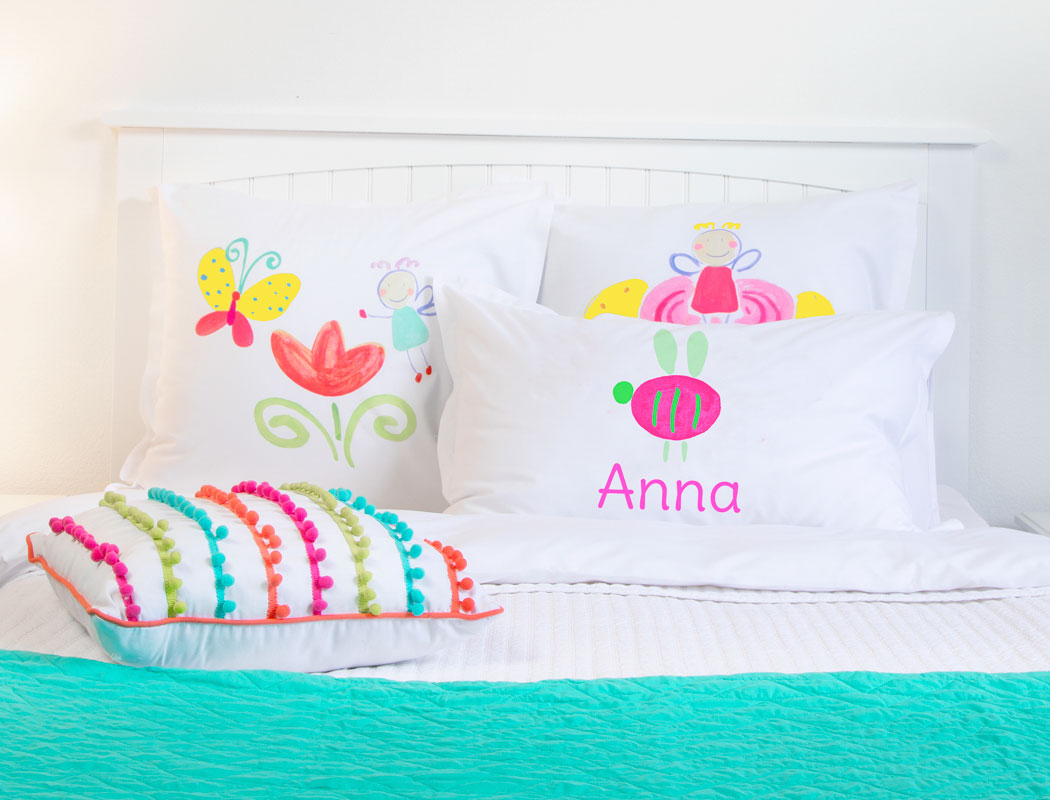 Buzzy Bee - Personalized Kids Pillowcase Collection-Di Lewis