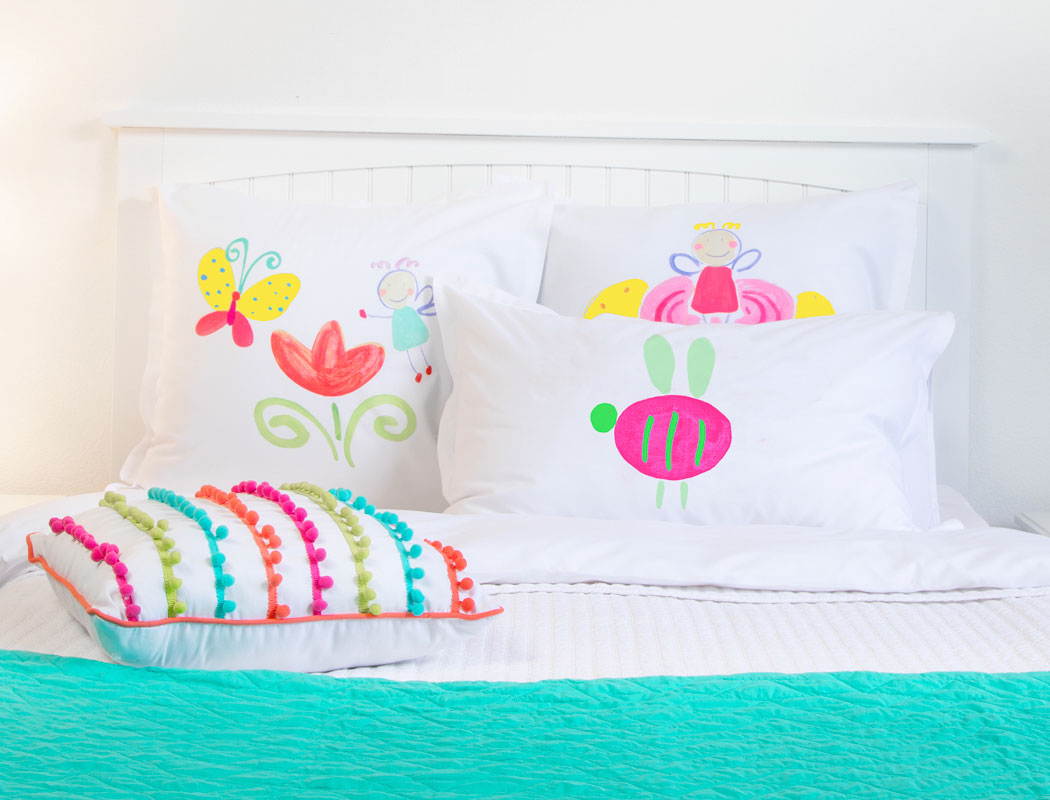 Buzzy Bee - Personalized Kids Pillowcase Collection-Di Lewis