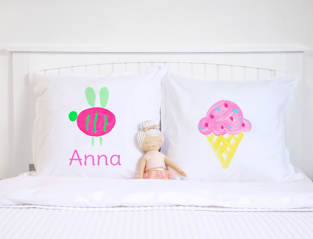 Buzzy Bee - Personalized Kids Pillowcase Collection-Di Lewis