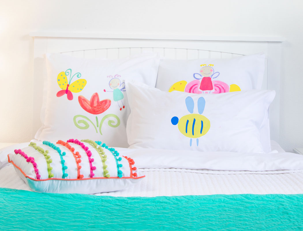 Buzzy Bee - Personalized Kids Pillowcase Collection-Di Lewis