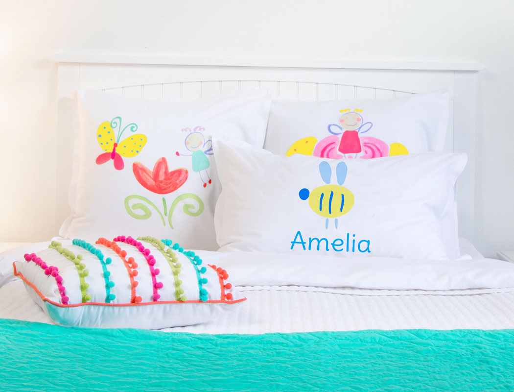 Buzzy Bee - Personalized Kids Pillowcase Collection-Di Lewis