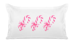 Christmas Candy Canes - Kids Personalized Pillowcase Collection