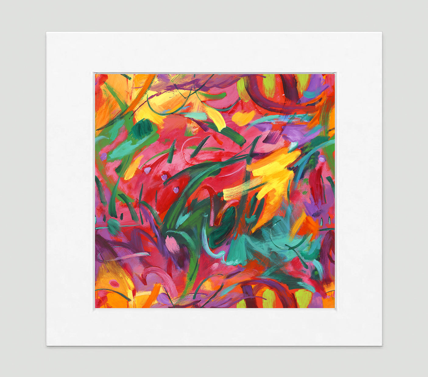 Carnivale Art Print - Abstract Art Wall Decor Collection-Di Lewis