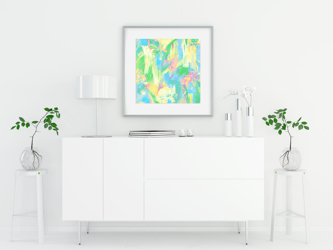 Chantelle Art Print - Floral Art Wall Decor Collection-Di Lewis