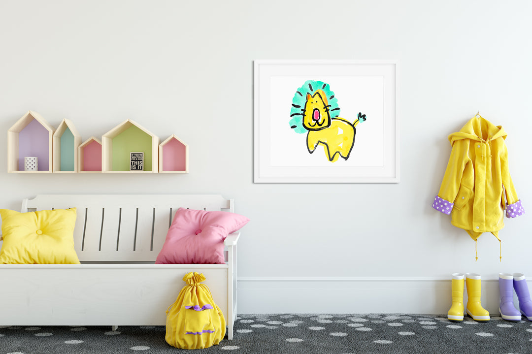 Cleopatra Art Print - Kids Wall Art Collection-Di Lewis