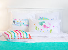 Colorful Mermaid - Personalized Kids Pillowcase Collection