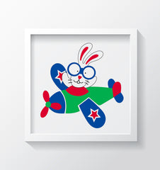 Come Fly With Me Art Print - Kids Wall Art Collection-Di Lewis