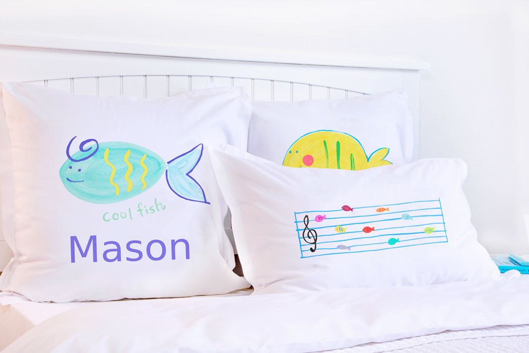 Cool Fish - Personalized Kids Pillowcase Collection