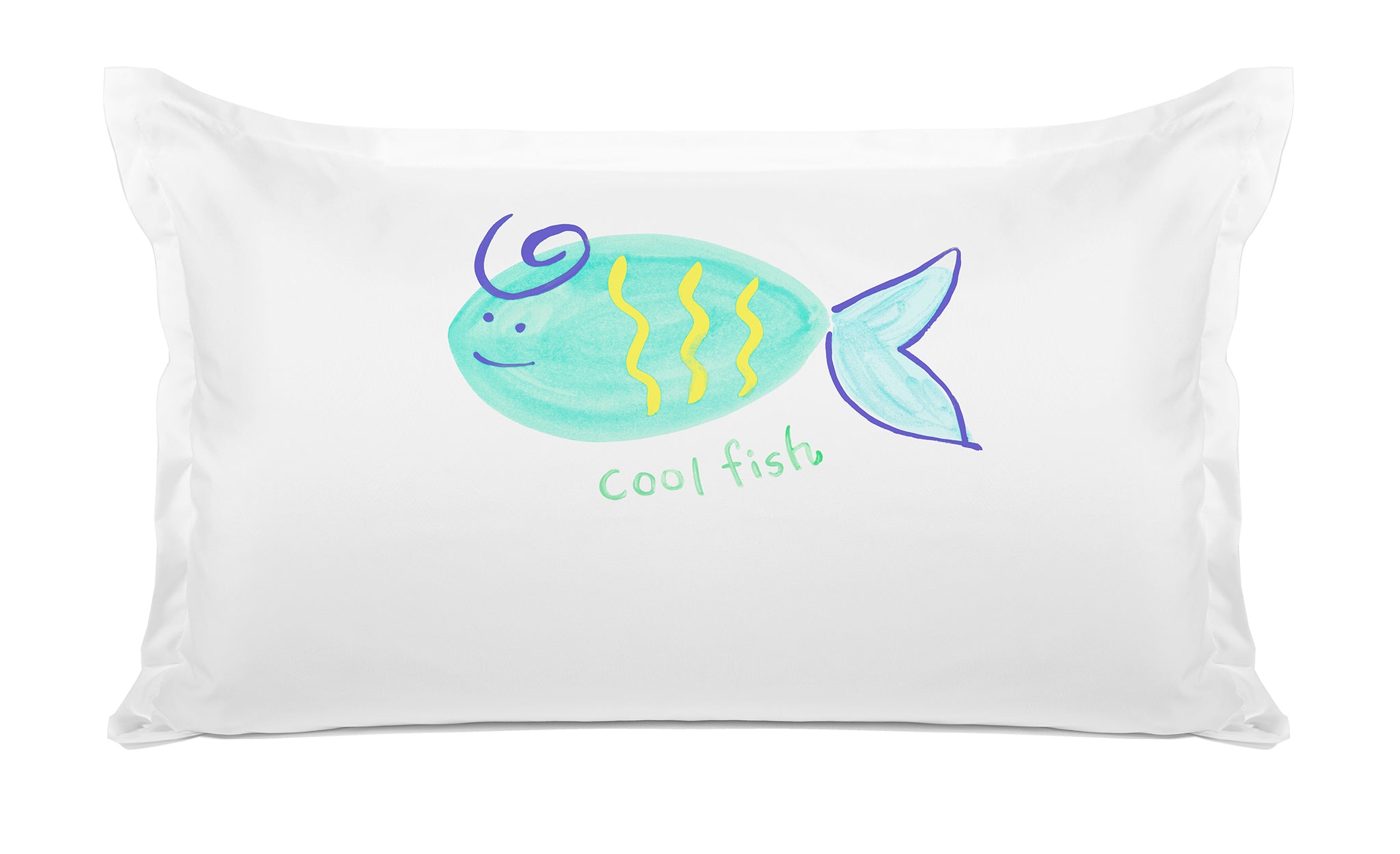 Cool Fish - Personalized Kids Pillowcase Collection