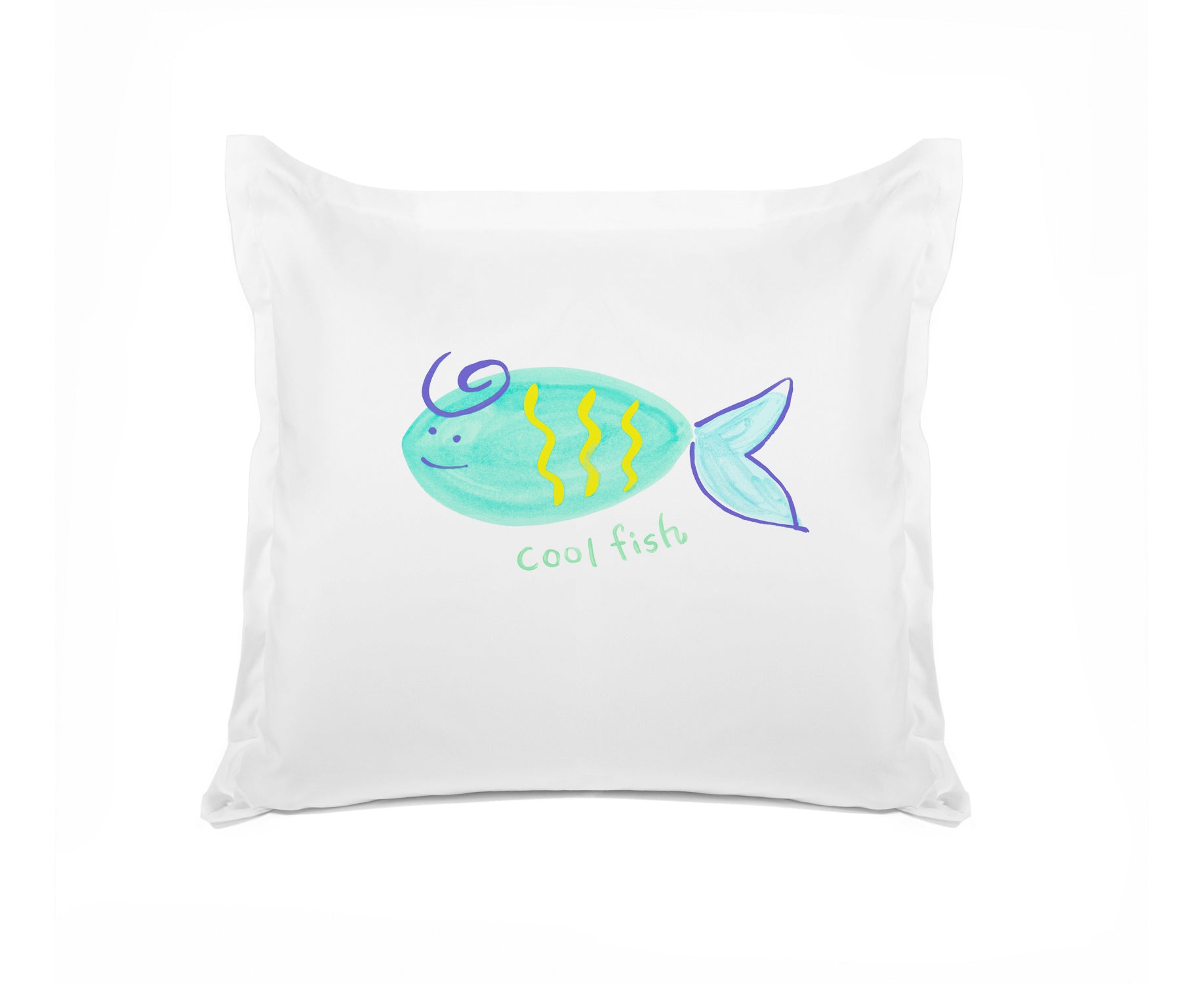 Cool Fish - Personalized Kids Pillowcase Collection