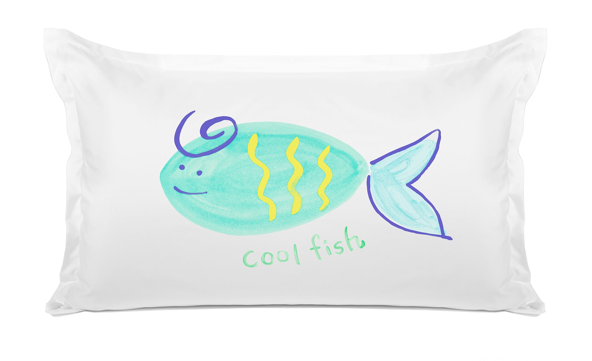 Cool Fish - Personalized Kids Pillowcase Collection