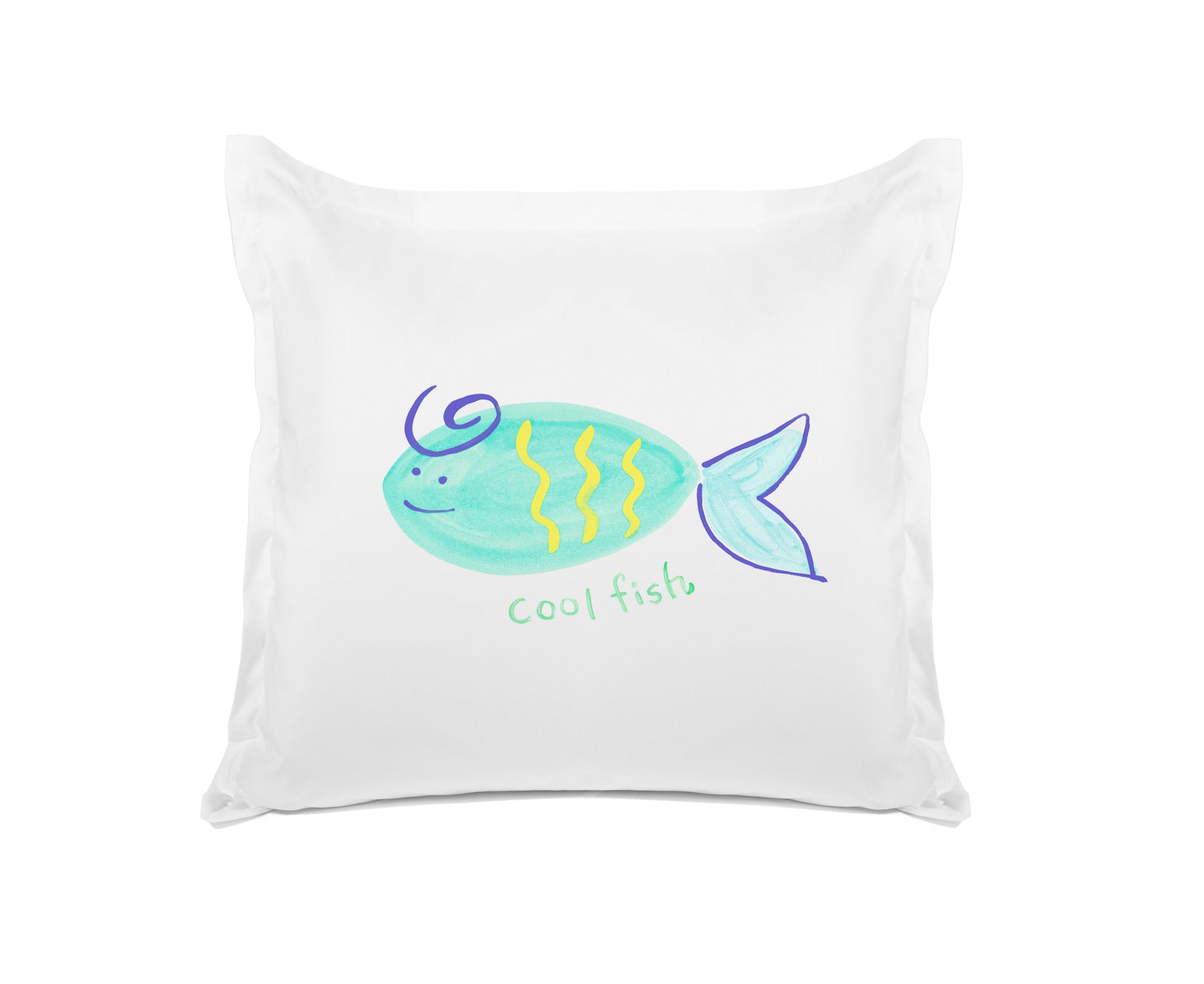 Cool Fish - Personalized Kids Pillowcase Collection
