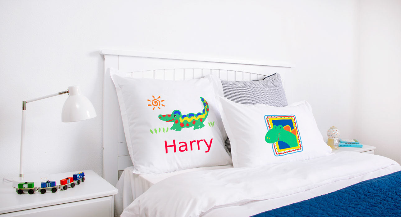 Crocodile - Personalized Kids Pillowcase Collection