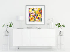 Delaunay Pink Gold Art Print - Impressionist Art Wall Decor Collection-Di Lewis