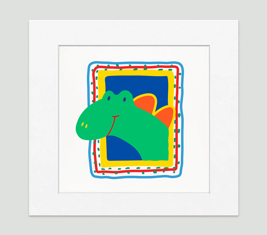 Dinosaur Art Print - Kids Wall Art Collection Dino Art Print - Kids Wall Art Collection-Di Lewis