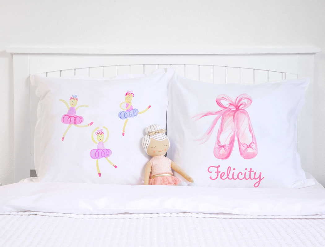 Ballerinas - Personalized Kids Pillowcase Collection