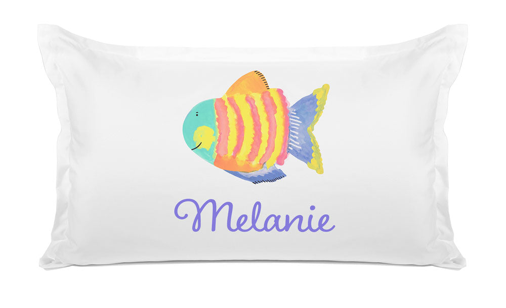 Striped Fish - Personalized Kids Pillowcase Collection