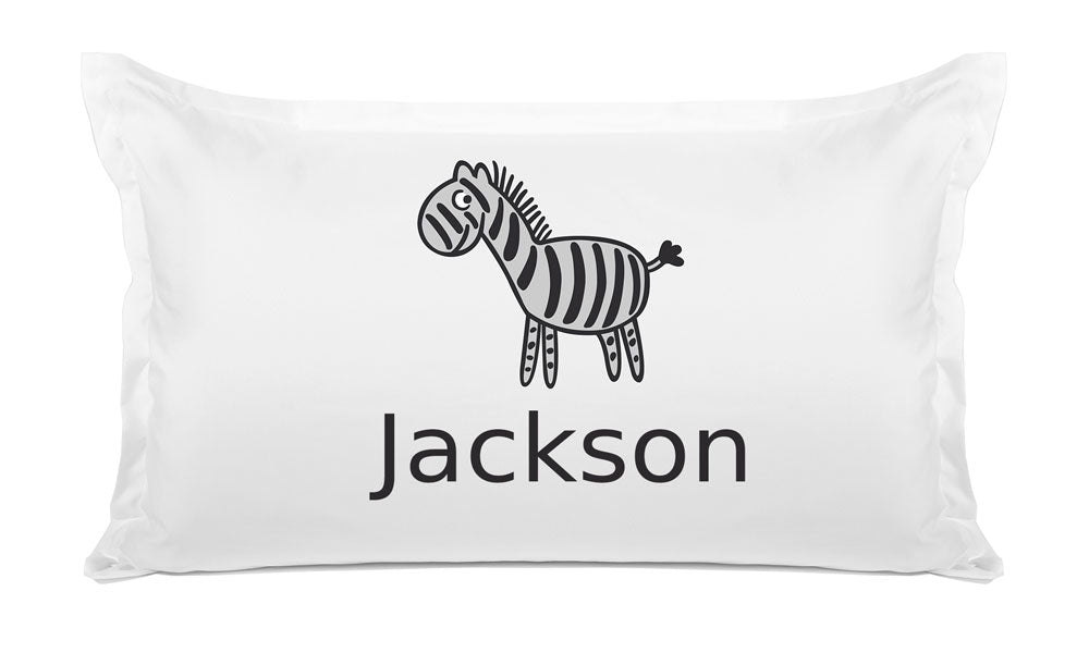 Zebra - Personalized Kids Pillowcase Collection