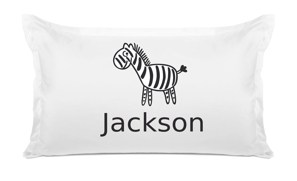 Zebra - Personalized Kids Pillowcase Collection