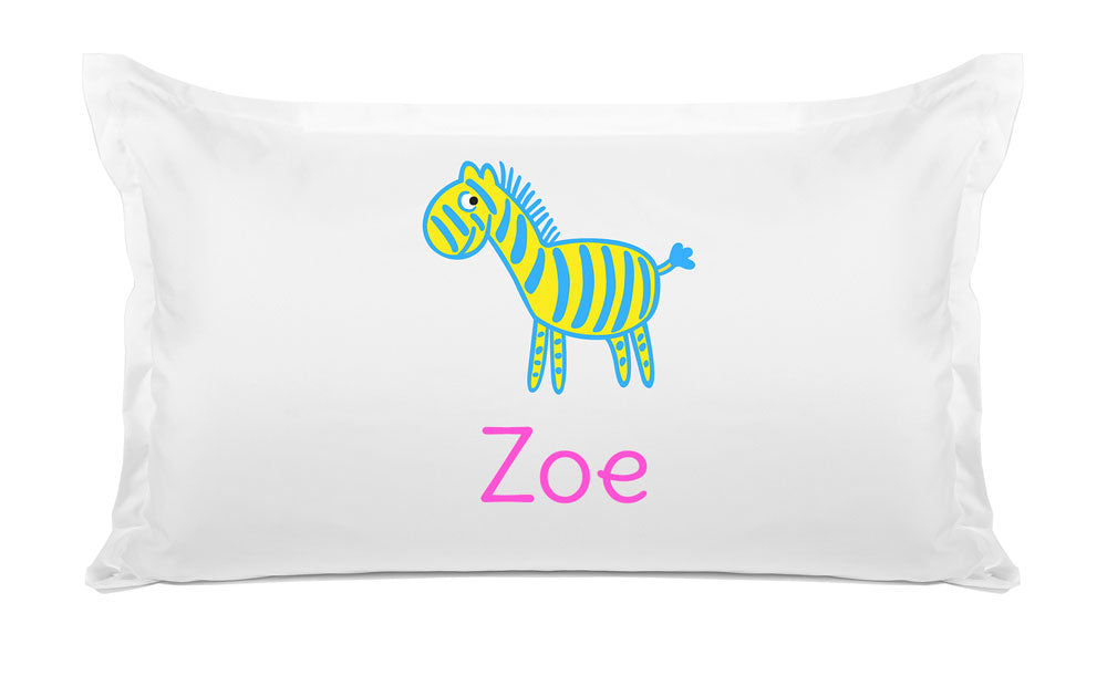 Zebra - Personalized Kids Pillowcase Collection
