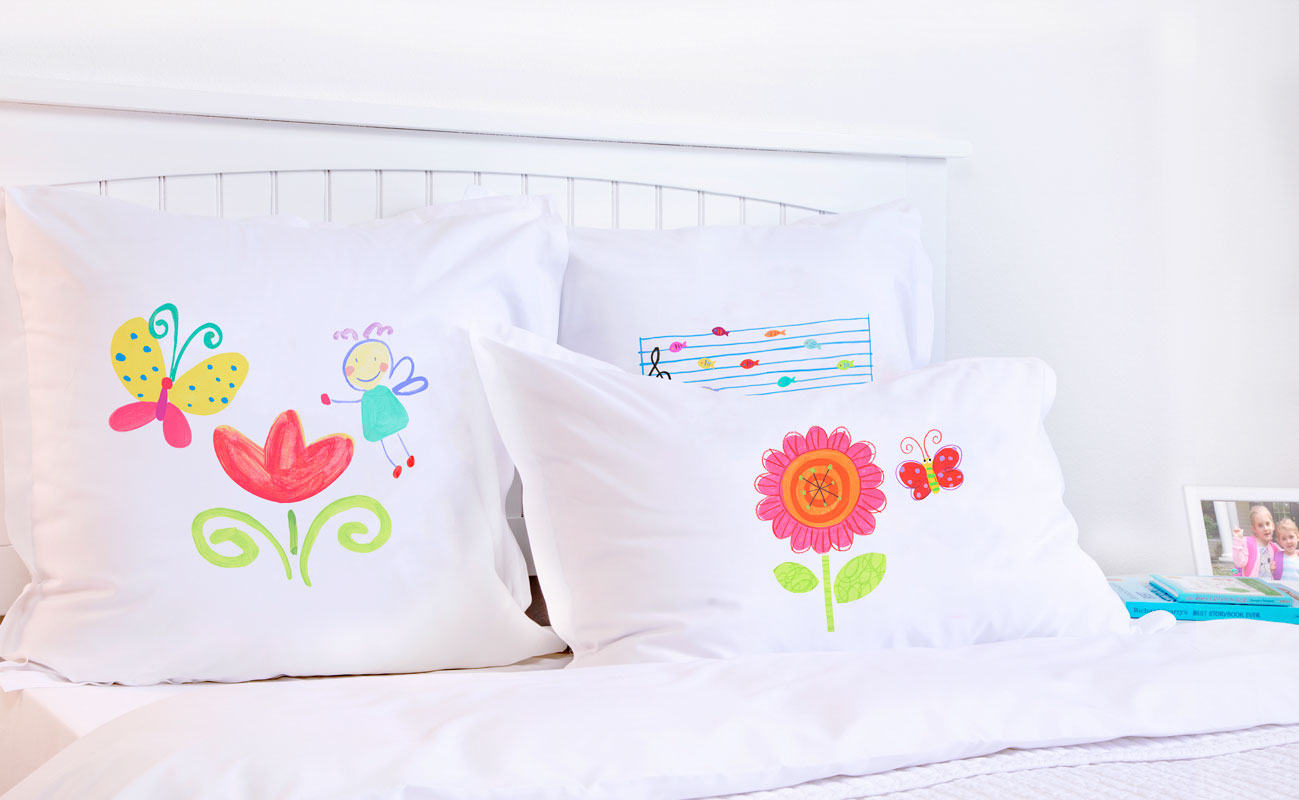 Flower Butterfly - Personalized Kids Pillowcase Collection